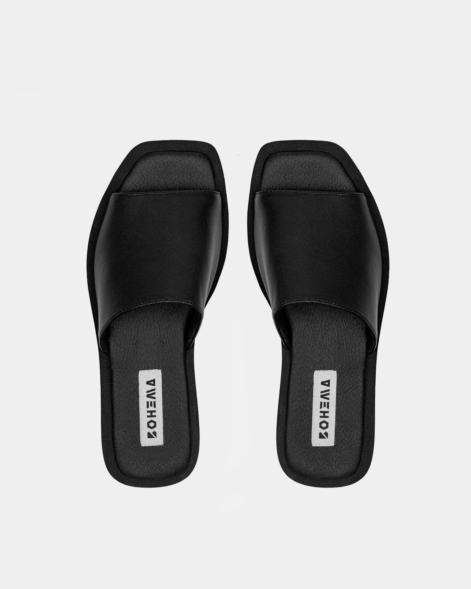 Flat Slides Nopal made of cactus leather Desserto®