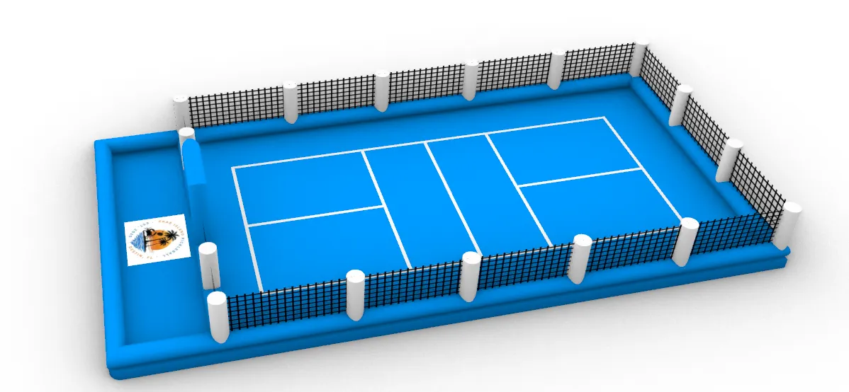 Floating Inflatable Pickleball Tennis Court - Custom Option