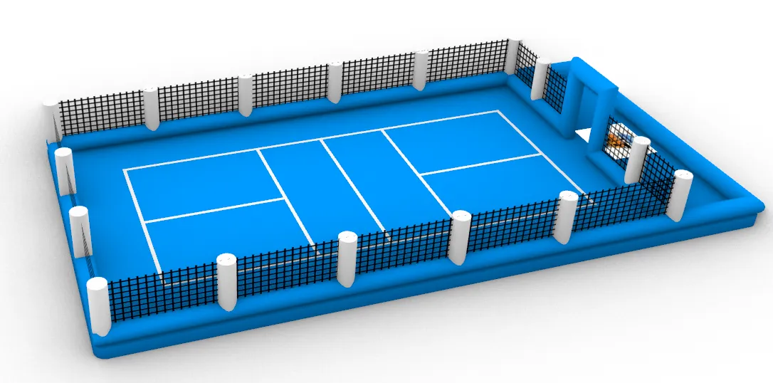 Floating Inflatable Pickleball Tennis Court - Custom Option