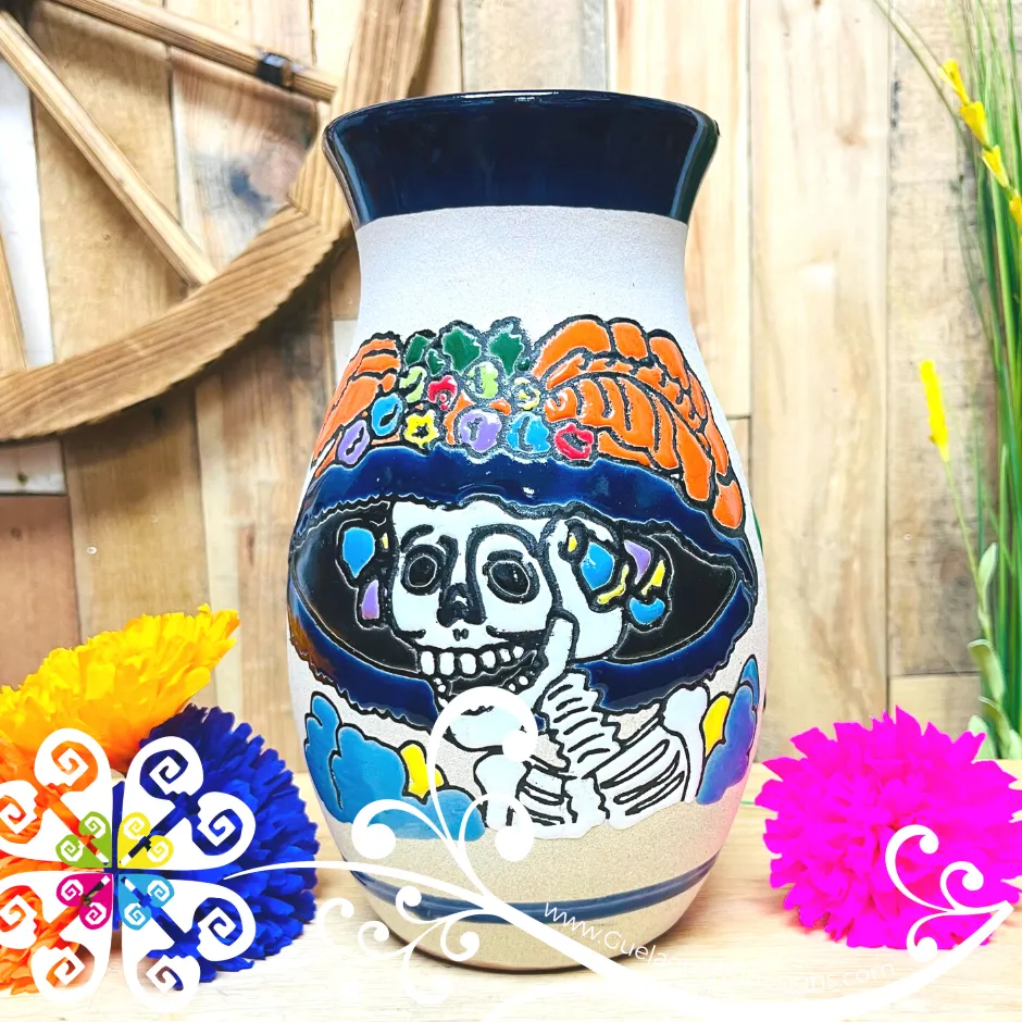 Florero Catrina - Mexican Home Décor