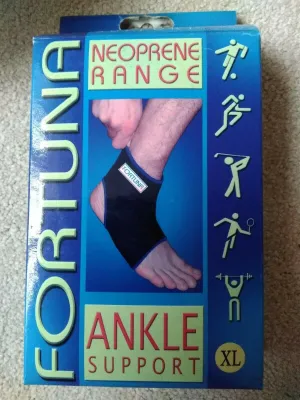 Fortuna neoprene orthopaedic Akrene supports range  ANKLE Support