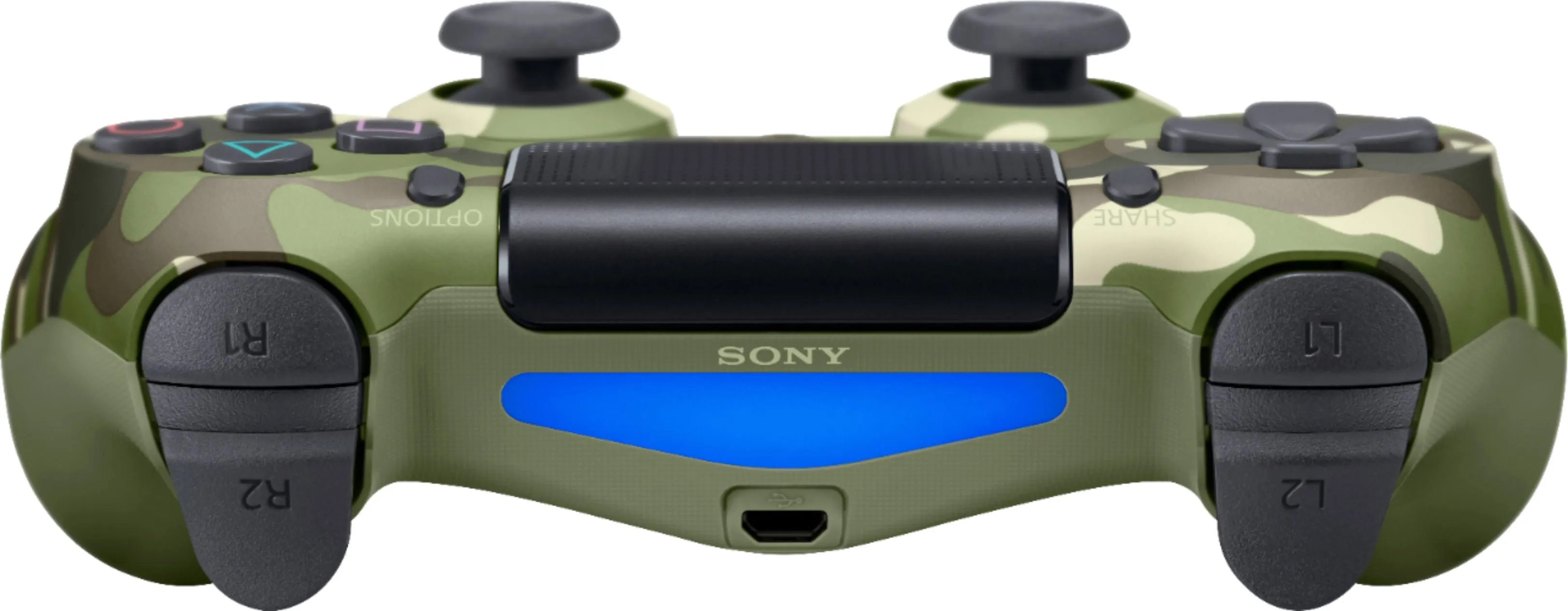 Genuine Sony DUALSHOCK®4 Wireless Controller for PS4™ - Green Camo; Midnight Blue; Jet Black