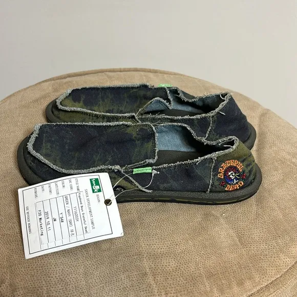 Grateful Dead Sanuk Vagabond Shoes SAMPLE