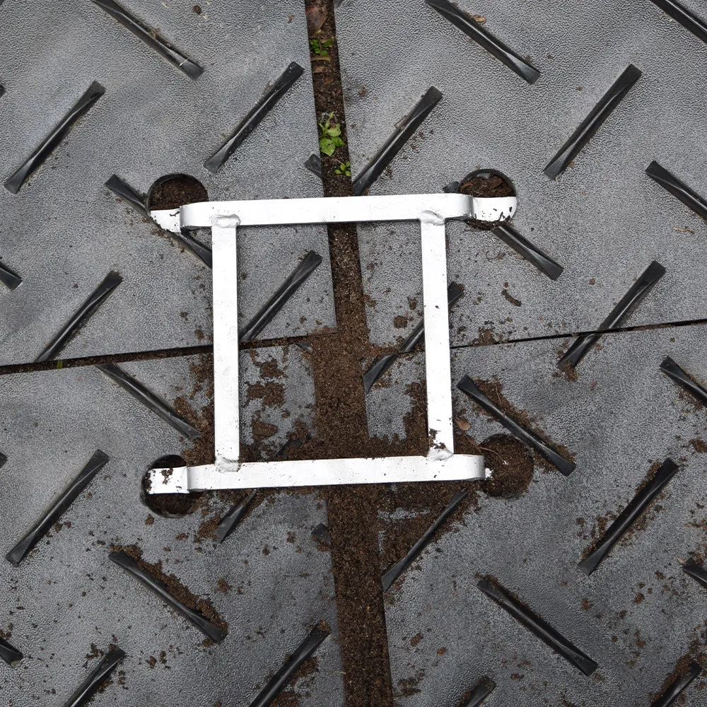 Ground Protection Bog Mat Connector (4 way)