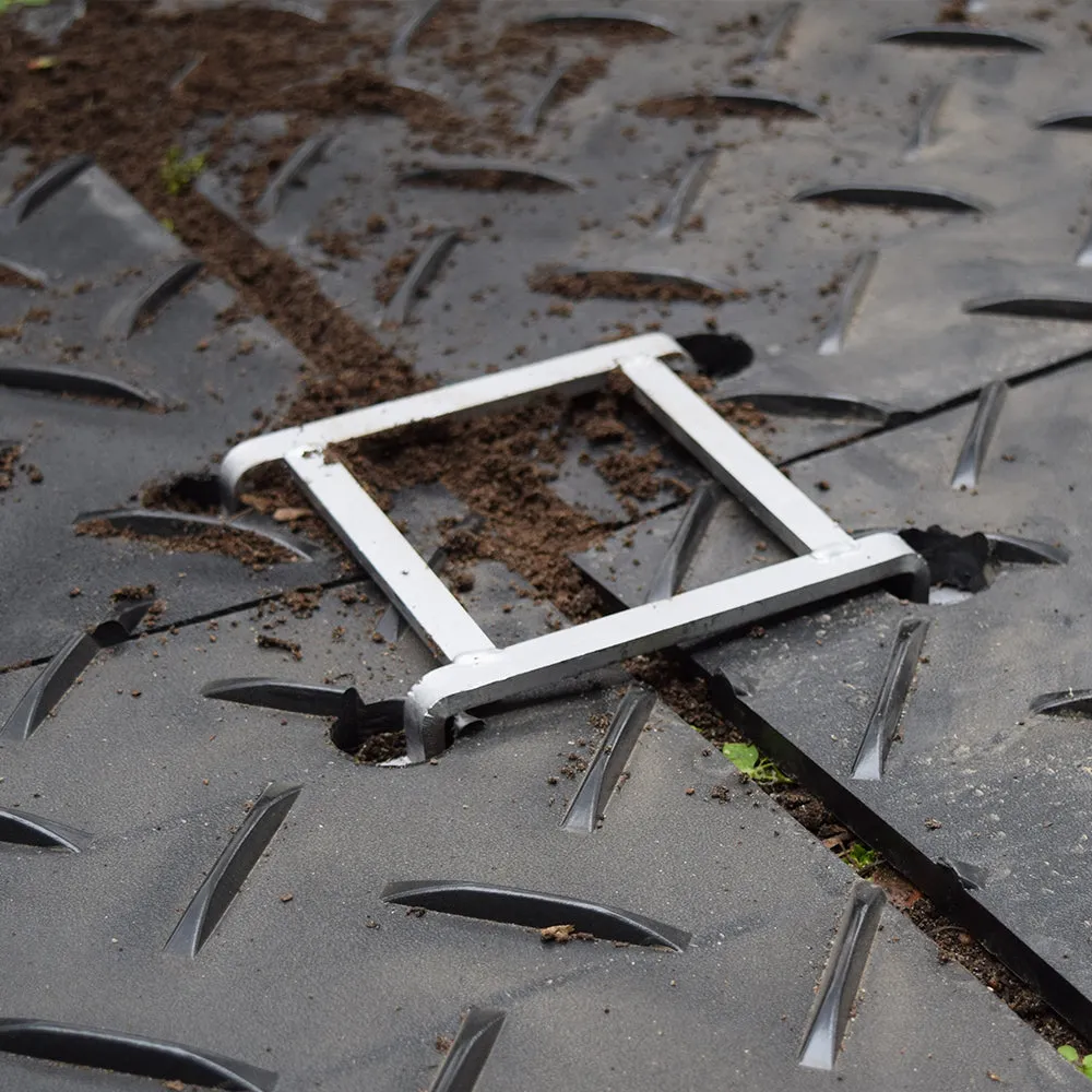 Ground Protection Bog Mat Connector (4 way)