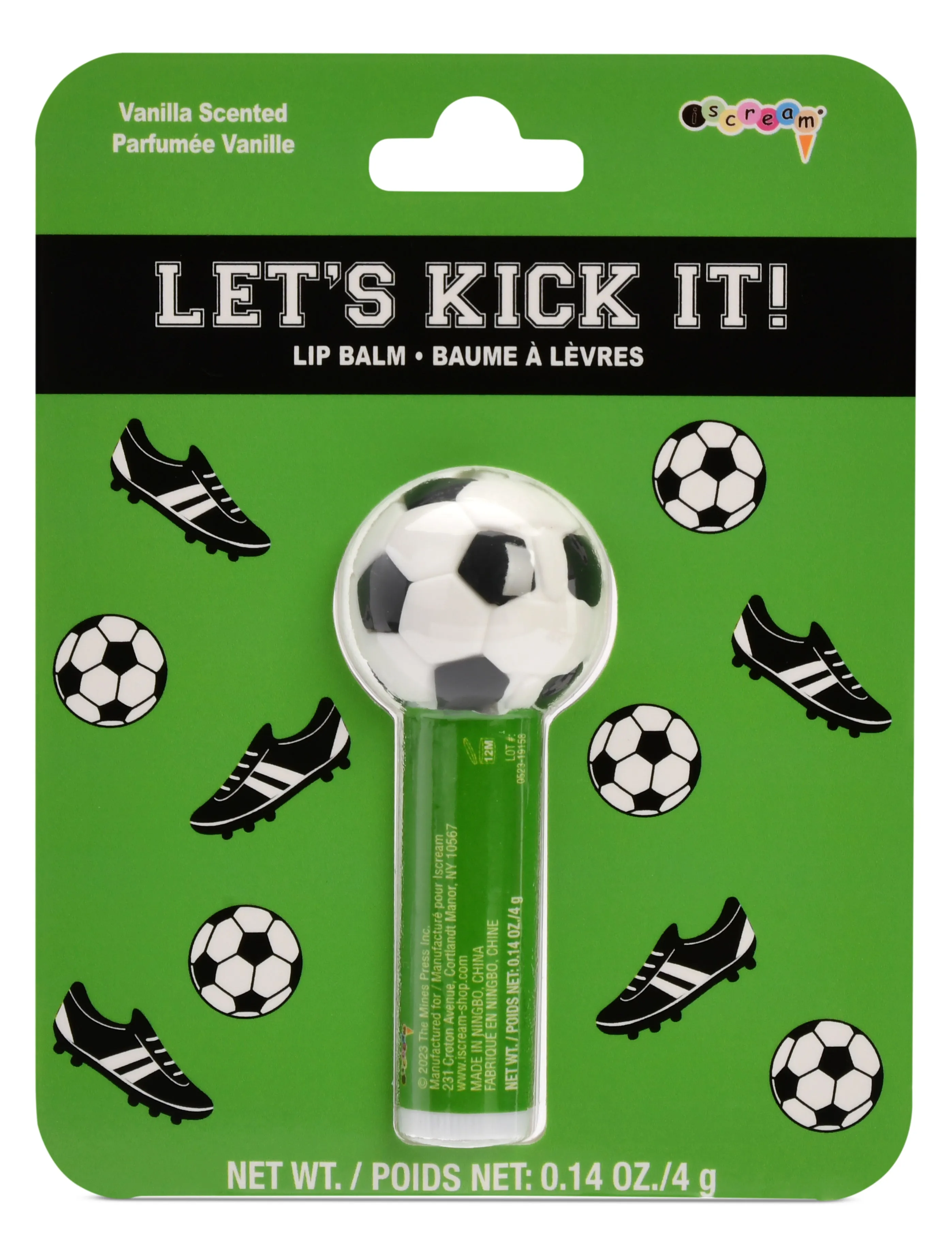 Iscream Let's Kick It Lip Balm