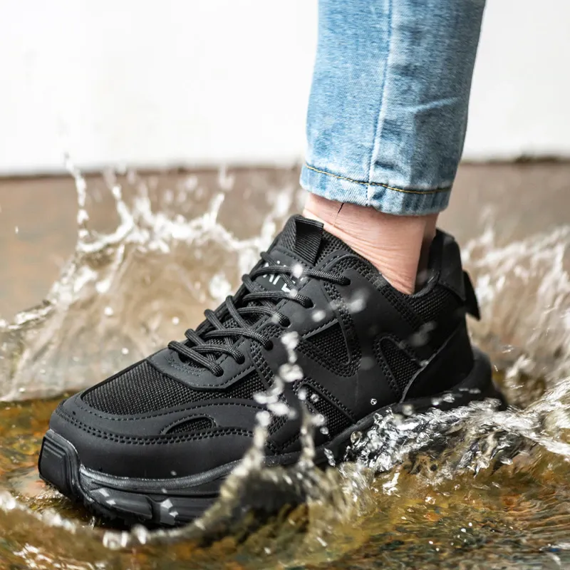 JB | Rex steel toe breathable anti-smash work sneakers
