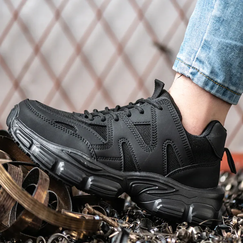 JB | Rex steel toe breathable anti-smash work sneakers