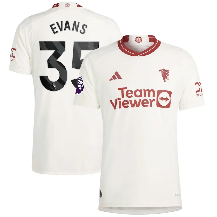 Jonny Evans Manchester United 35 Jersey