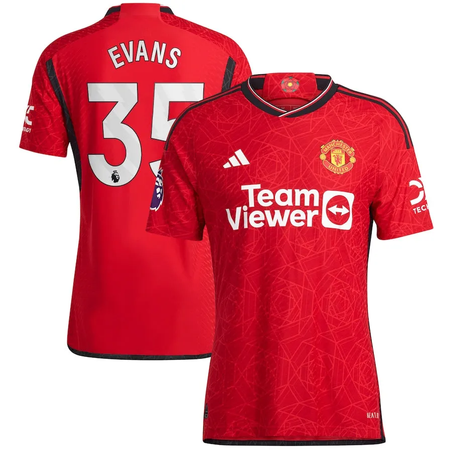 Jonny Evans Manchester United 35 Jersey