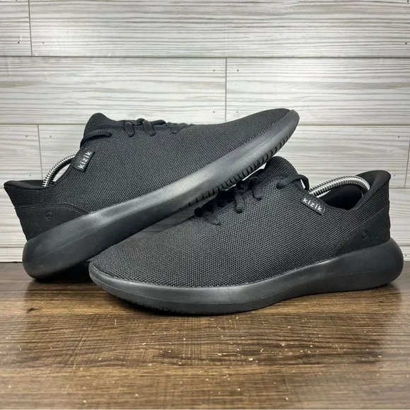 Kizik Madrid‎ Eco Knit Men’s Black Shoes - M 10.5 - W 12