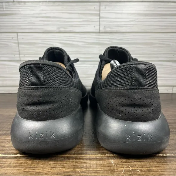 Kizik Madrid‎ Eco Knit Men’s Black Shoes - M 10.5 - W 12