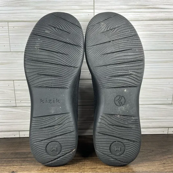 Kizik Madrid‎ Eco Knit Men’s Black Shoes - M 10.5 - W 12