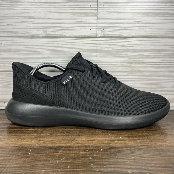 Kizik Madrid‎ Eco Knit Men’s Black Shoes - M 10.5 - W 12