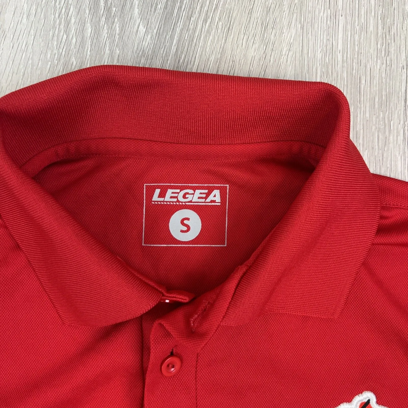 Legea Mens St George FC Saints Football Soccer Polo Shirt Size Small