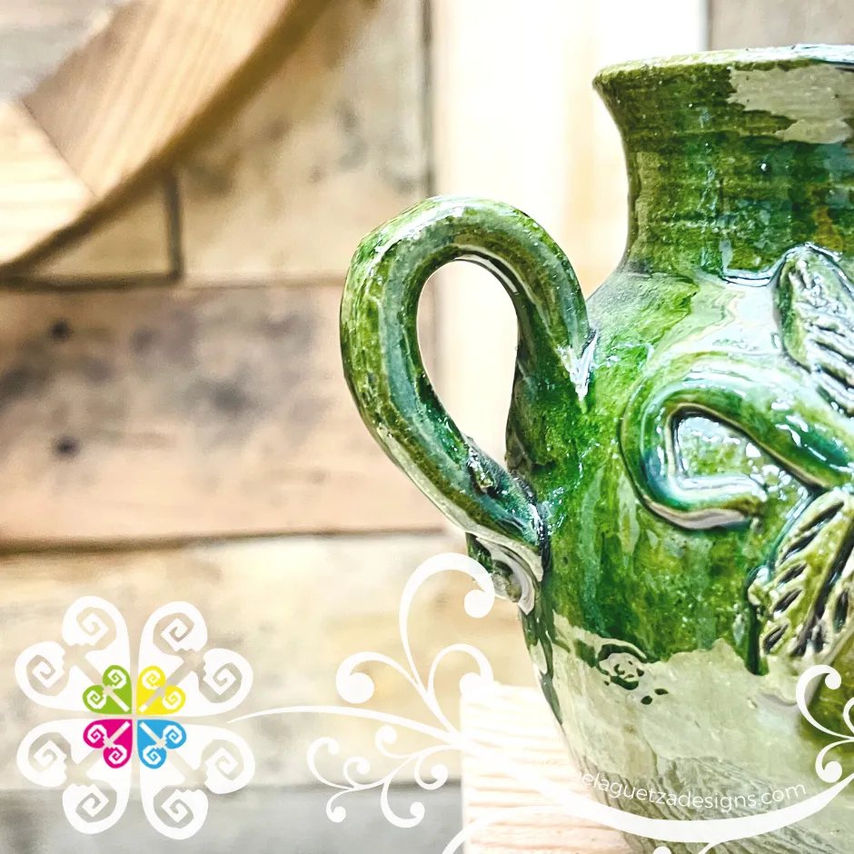 Little Ollita Flower Vase - Barro Vidriado Oaxaca