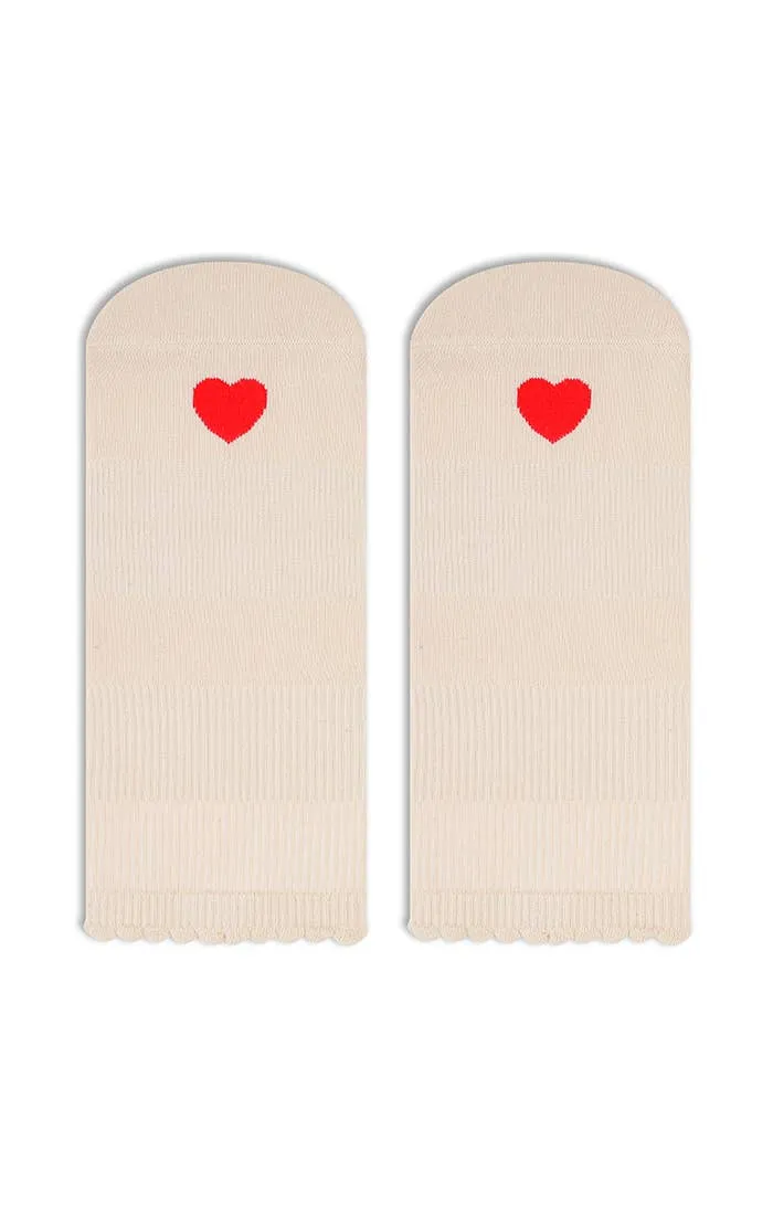 Love Ankle Grip Sock