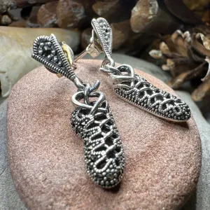 Marcasite Ghillies Irish Dance Earrings