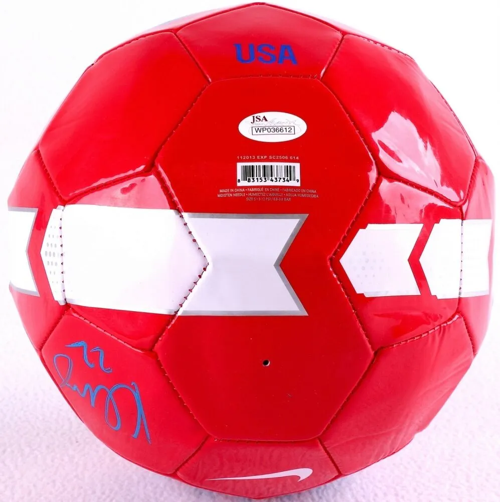 Meghan Klingenberg Signed Women's Team USA Soccer Ball (JSA COA)