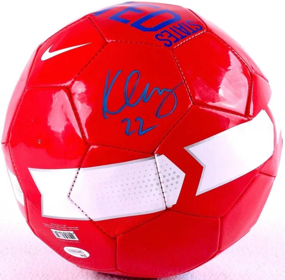 Meghan Klingenberg Signed Women's Team USA Soccer Ball (JSA COA)