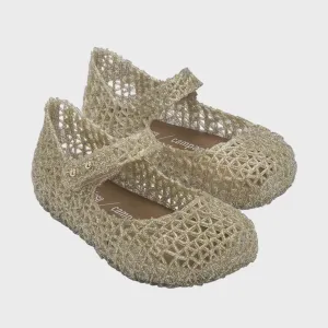 Mini Melissa - Campana Papel - Gold Glitter