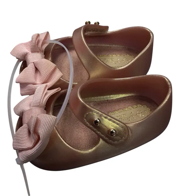 Mini Melissa Girl's Pink Shoes Size 3