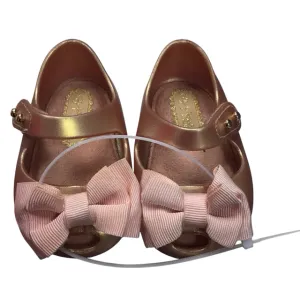 Mini Melissa Girl's Pink Shoes Size 3