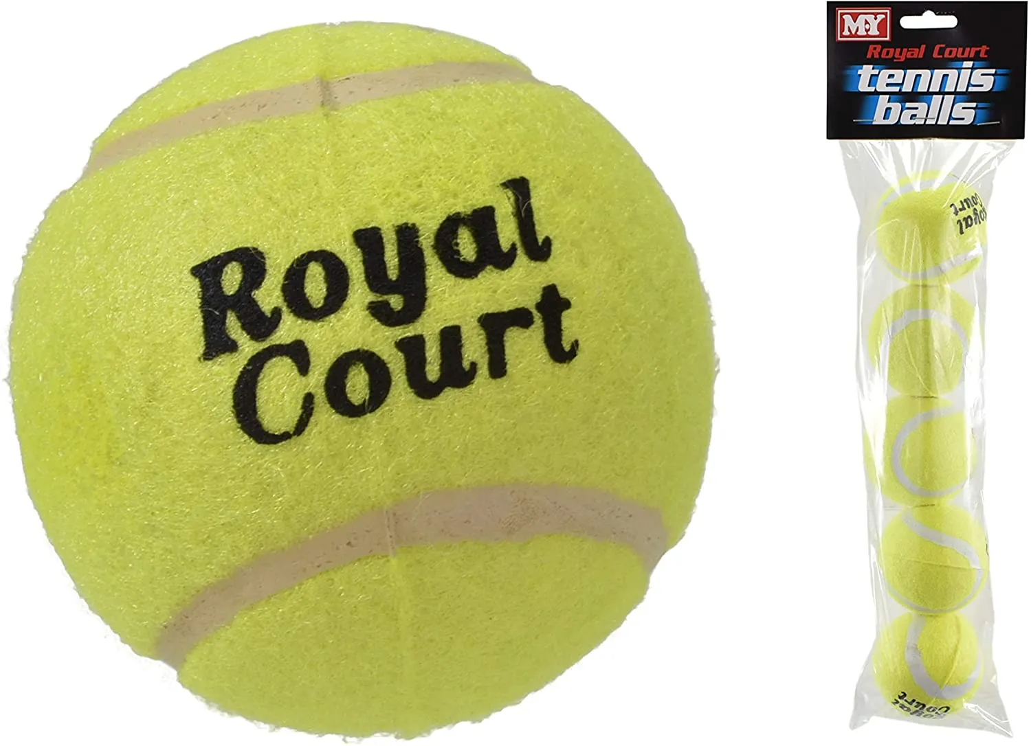 M.Y Royal Court 5 Pack Tennis Balls