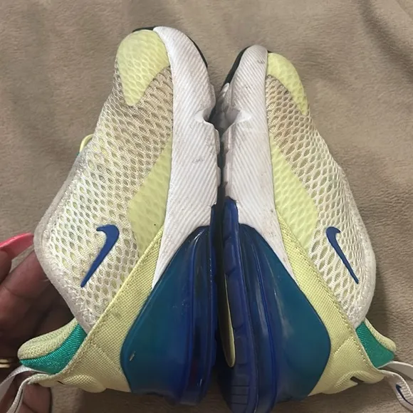 Nike Air Max 270 White/Game Royal Athletic Shoes