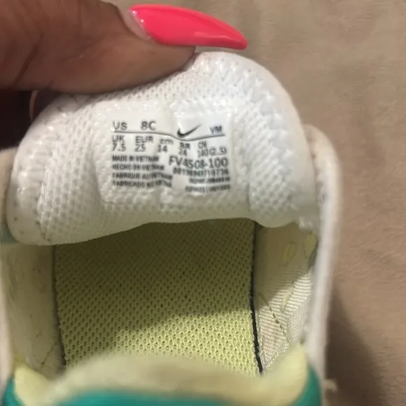 Nike Air Max 270 White/Game Royal Athletic Shoes