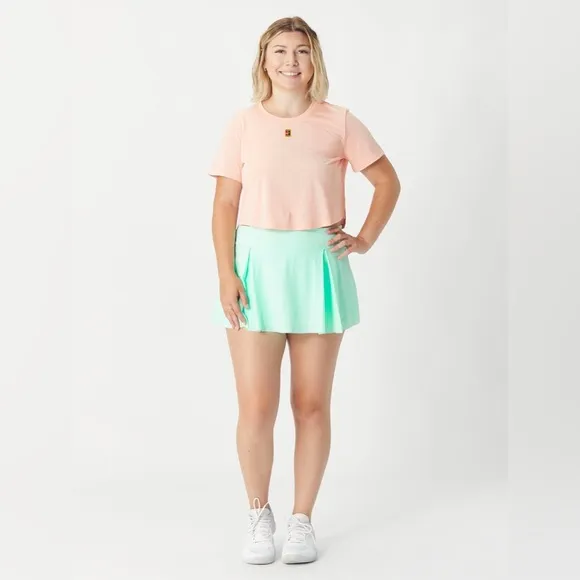 NIKE Dri-Fit Plus Club Tennis Skirt Short Length in Mint Green Size 2X NWT