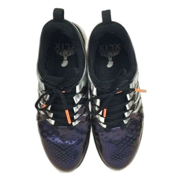 Nike Fingertrap Max Superbowl XLIX(49) Edition-Men Sz 11-Blue/Silver- 644672-501