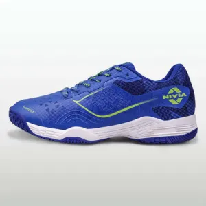 Nivia Hy-Court 3.0 Badminton Non Marking Shoes (Blue)