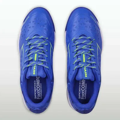 Nivia Hy-Court 3.0 Badminton Non Marking Shoes (Blue)