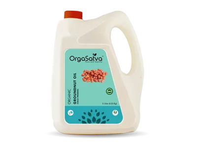 Organic Ground Nut Oil (OrgaSatva)