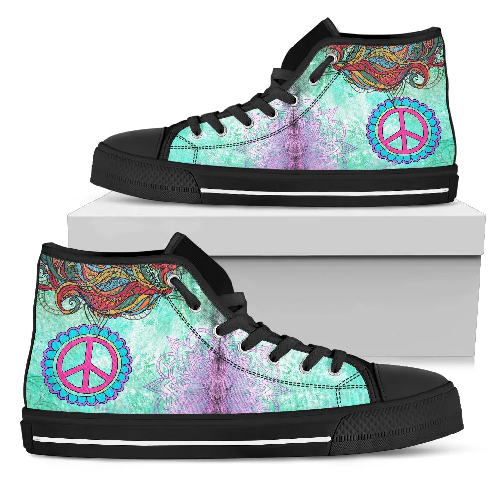 Peace and turquoise Black Sole