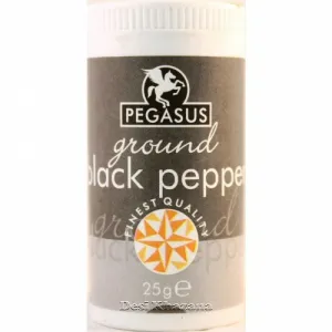 Pegasus Ground Black Pepper 25 gm