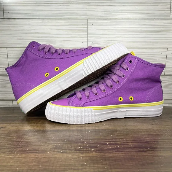 PF Flyers Center Hi Purple Shoes - M 8 - W‎ 9.5