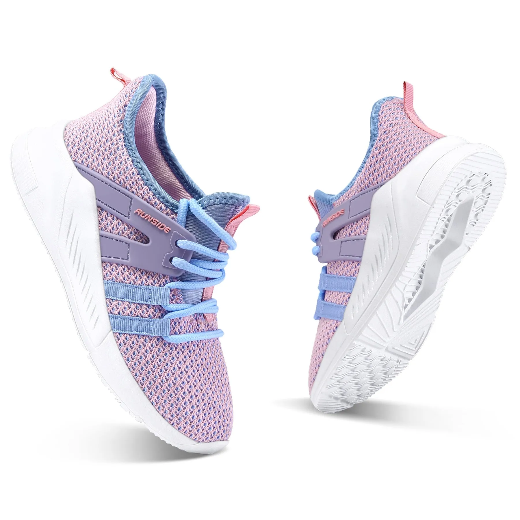 Powder Blue Lightweight Breathable Tennis Sneakers
