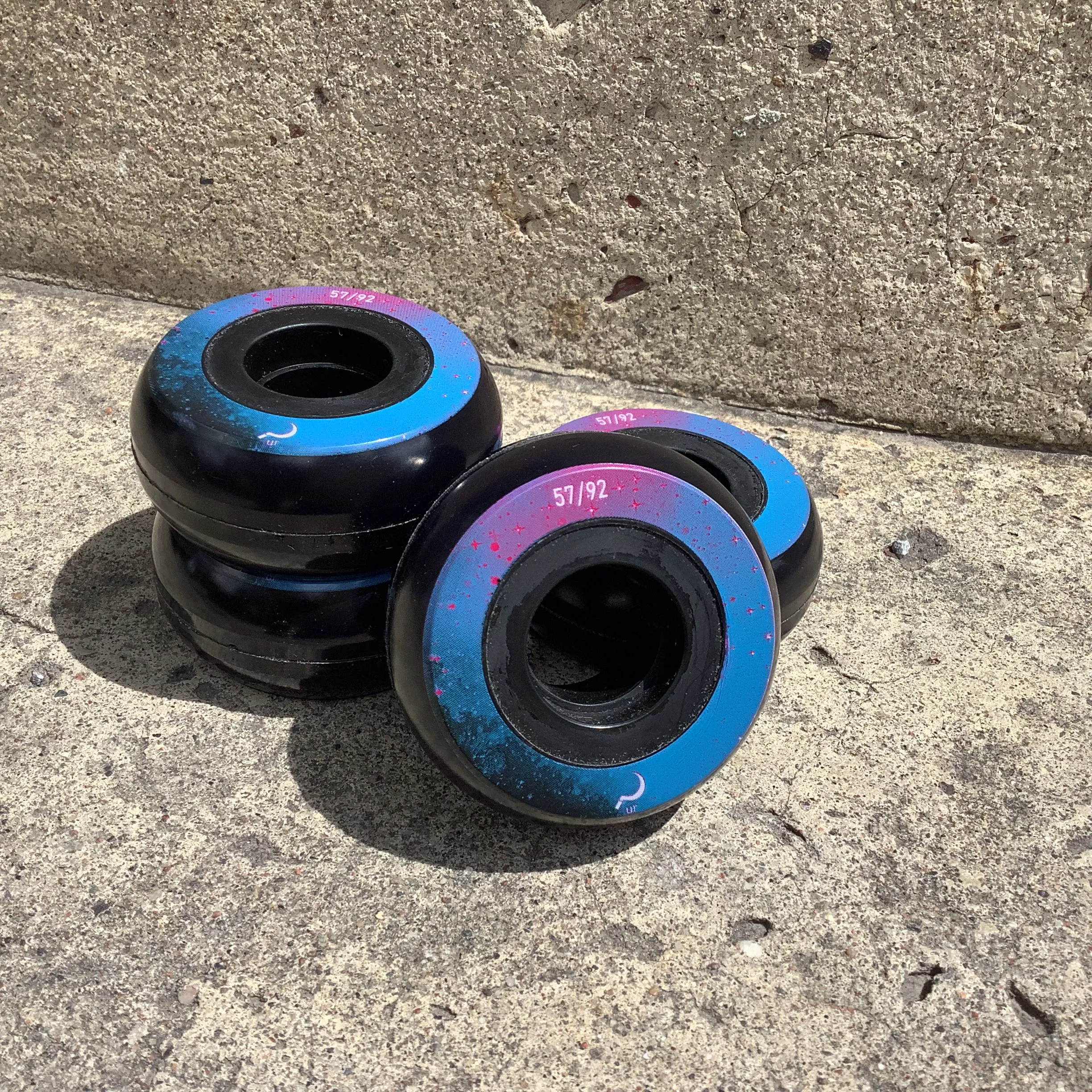 Roues de patin Ground Control Galaxy 57mm/92A (4 Pack)