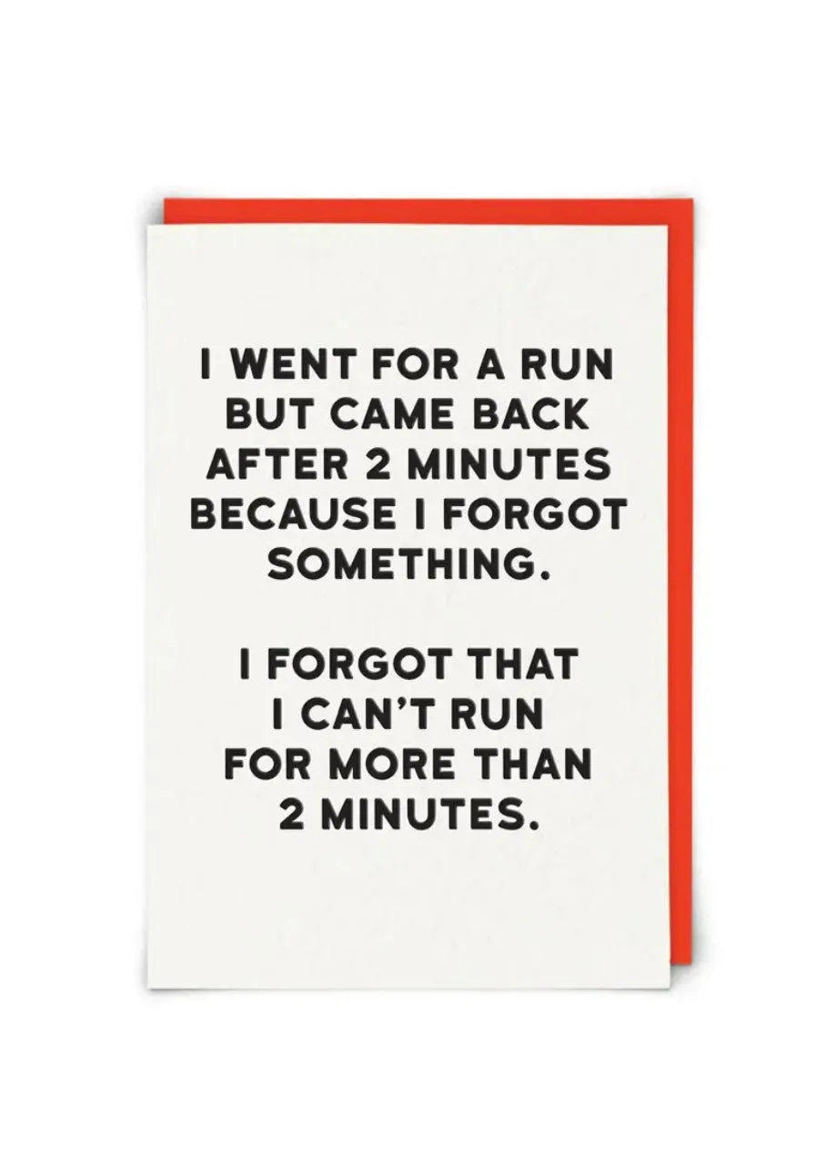 Run Card