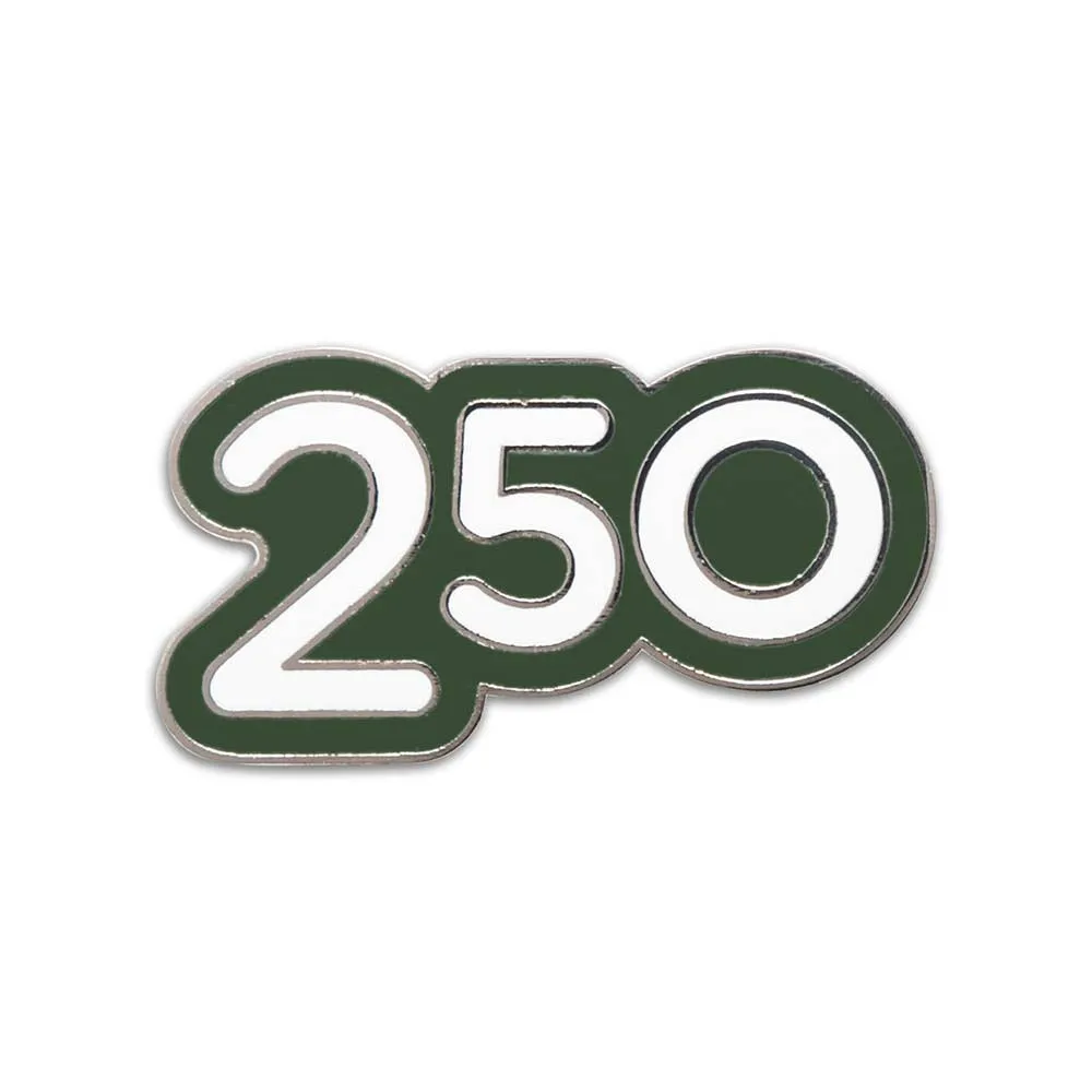 Run/Walk 250 Milestone Pin Badge