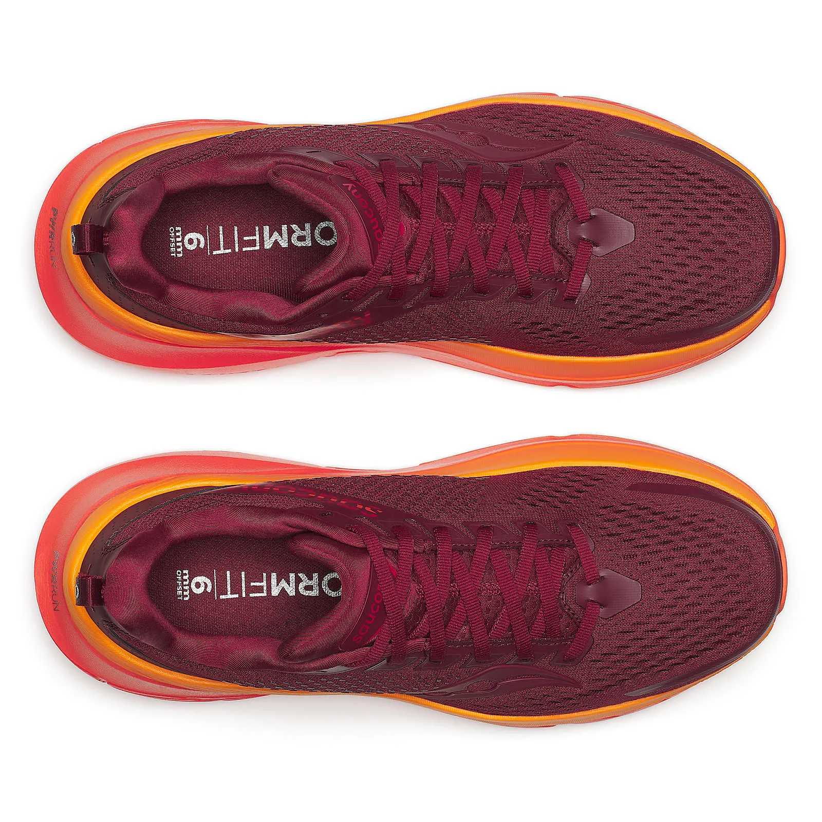 Saucony Guide 17 (Mens) - Currant/Pepper