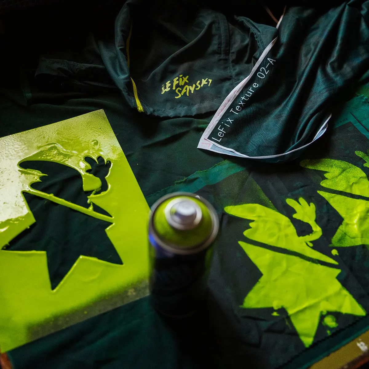 Saysky x Le-Fix Combat T-Shirt - Dark Green