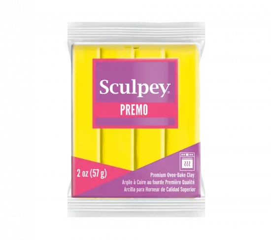 Sculpey Premo Zinc Yellow Hue 5072
