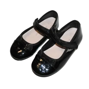 Shiny Black Cat Shoes