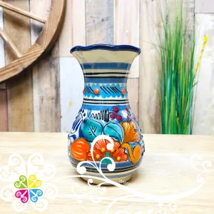 Small Multicolor Talavera Vase - Talavera Home Decor