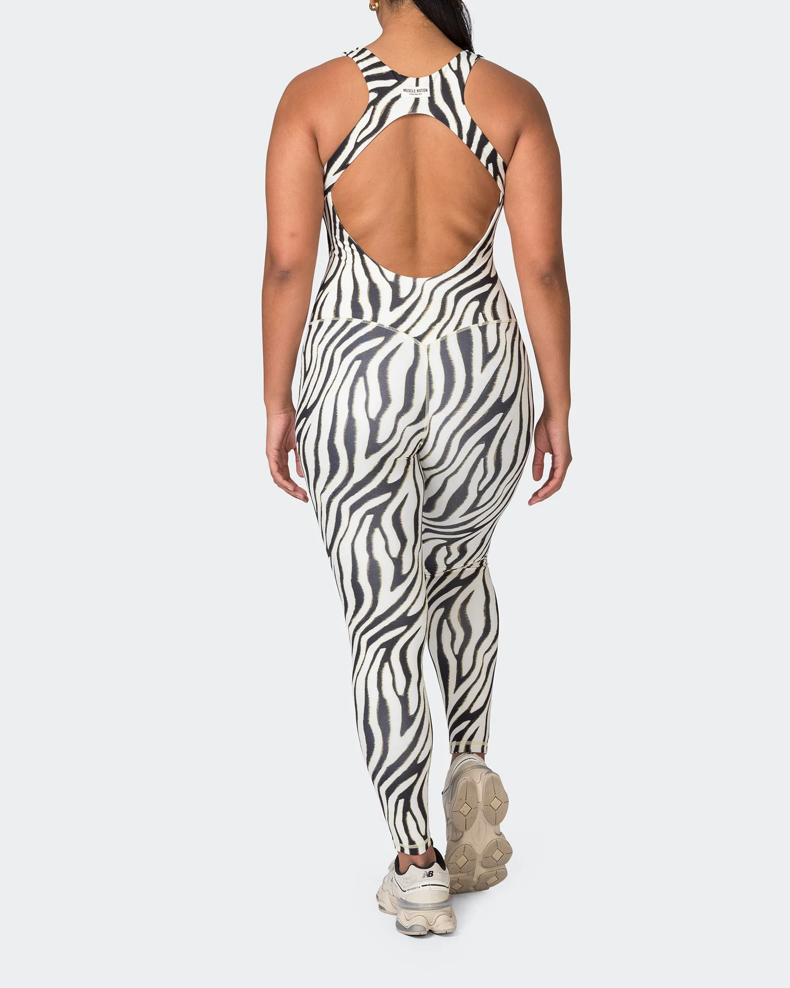 Snatched Everyday One Piece - Zebra Print