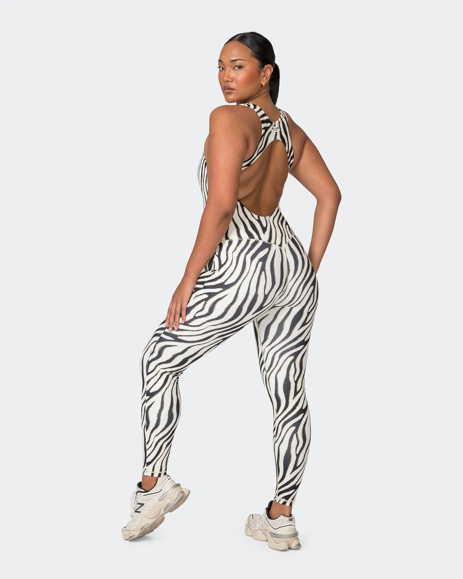 Snatched Everyday One Piece - Zebra Print