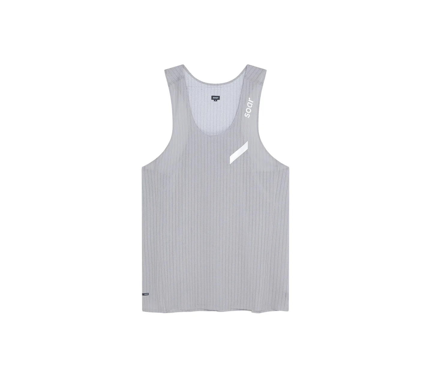 SOAR Running: Men's Race Vest - Grey